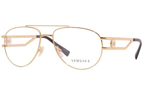 versace eyeglasses mens|versace gold frame glasses men's.